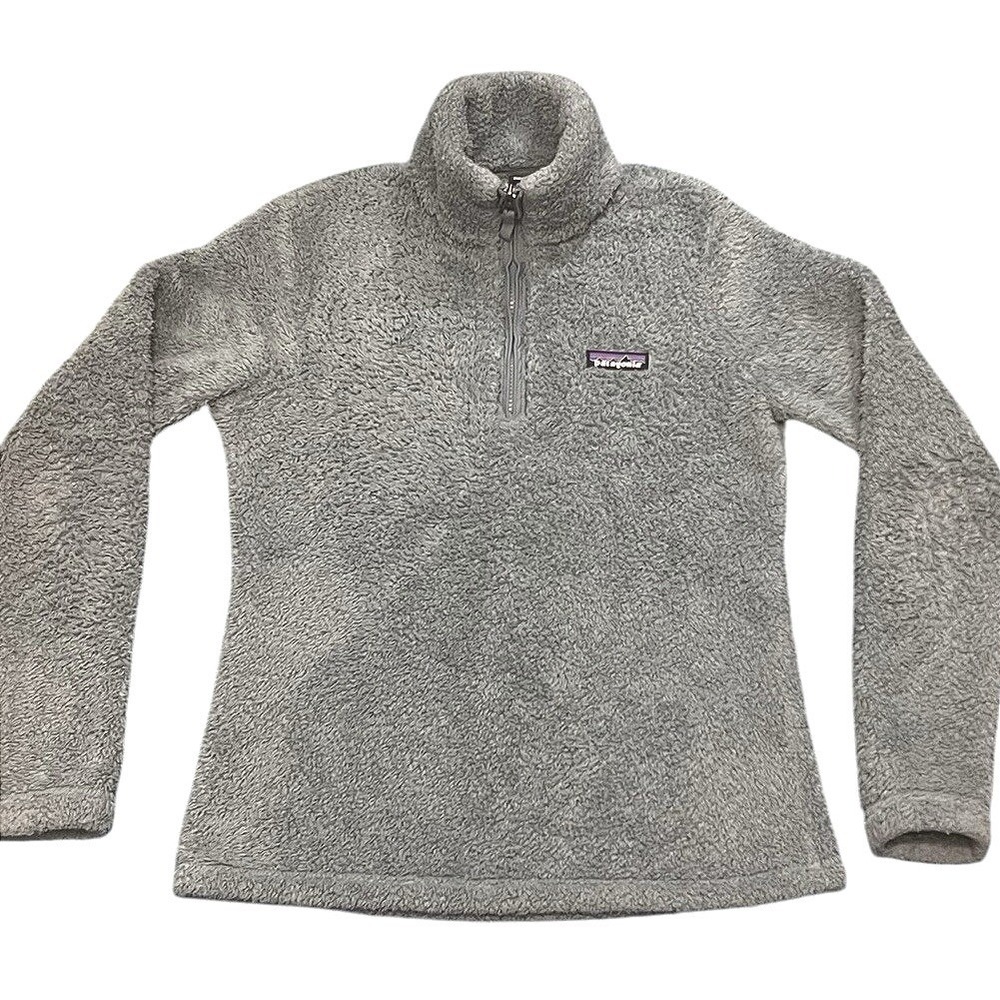 Patagonia Women's Los‎ Gatos 1/4 Zip Fleece Teddy Pullover Gorpcore Hiking XS